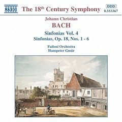 J. C. Bach: Sinfonias, Volume 4