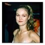 Julia Stiles Color Box Canvas Print Gallery Wrapped - 12x12 Inches