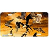 6215-Keeper of the Plains-Indian Buffalo License Plate Car Auto Novelty Front Tag by... 