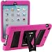 i-Blason ArmorBox Stand Series For Apple iPad Mini 7.9 Inch 2 Layer Convertible Hybrid Kids Friendly Protection Kick Stand Case (Multi Color) – Pink Margentta / Black