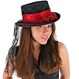 Gothic Rose Top Hat