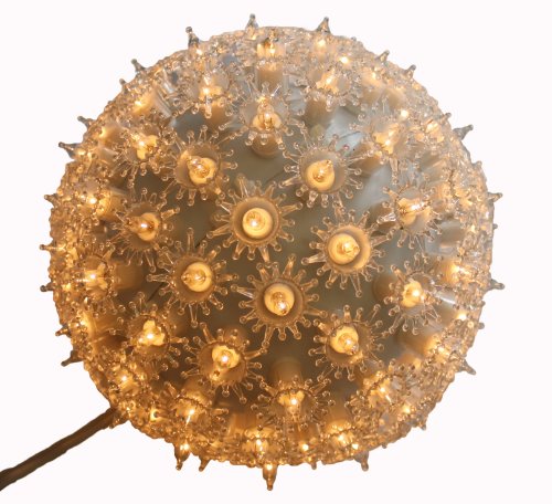 Koopman International AXX200010 Dekokugel mit 50 Lampen, &oslash; ca. 12 cm