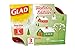Gladware Large Food Storage Containers, 8 cup/64oz, 3 count (Holiday)