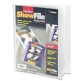 Cardinal Products - Cardinal - ClearThru ShowFile Presentation Book w/12 Letter-Size Sleeves, Clear - Sold As 1 Each - Clear cover adds brilliance to any photo or title page. - Archival safe: protects photos and document ink. - The security of permanent binding. Knowing God: Walking through the Book of Books