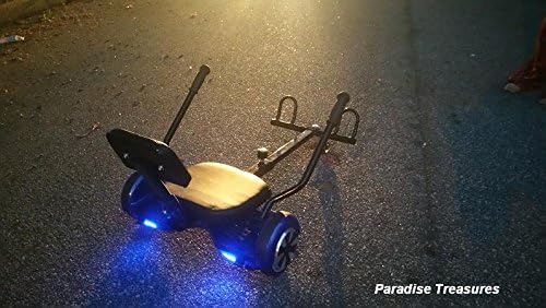 Hover Rider(TM) Self Balancing Scooter GO Kart add on Accessory for Scooter Designed for Kids and Adults.Fits 6.5",8" 10"Two Wheel Self Balancing Scooter ( Board Not Included)(US Seller) BLACK