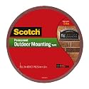 3M 4011LONG Exterior Weather-Resistant Double-Sided Tape 1 x 450 Gray with Red Liner