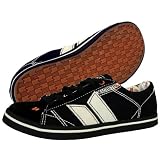 Newman Black Cement Canvas Suede Ladies Shoe by Macbeth Footwear - Ships in ''24'' Hours! by Macbeth
