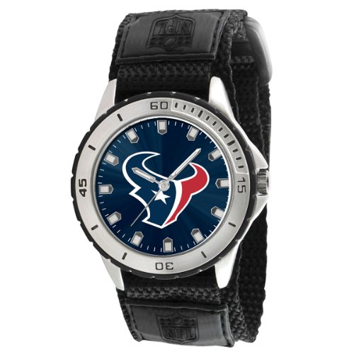 Game Time Men's NFL-VET-HOU Veteran Custom Houston Texans Veteran Series Watch