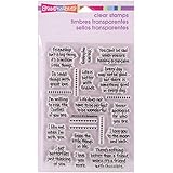 Stampendous Perfectly Clear Stamps, Life Words