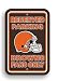 NFL Cleveland Browns Plastic Parking Sign