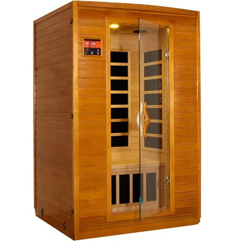 LifeSmart 9202 Two Person Sauna with Carbon Heaters