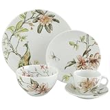 Loveramics Peacock 20-Piece Dinnerware Set, Service for 4