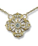 Four Heart Pendant in yellow gold by Zasha Signature Jewelry
