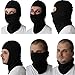 COZIA Premium Lightweight Balaclava - Full Face Ski Mask or Motorcycle Balaclava, Black, One Size