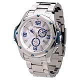 Jorg Gray JG9100-15 - Men's Swiss Chronograph Watch, Date Display, Sapphire Crystal, Stainless Steel Bracelet
