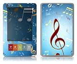 Bundle Monster Barnes & Noble Nook Ebook Vinyl Skin Cover Art Decal Sticker Protector Accessories - Music Notes