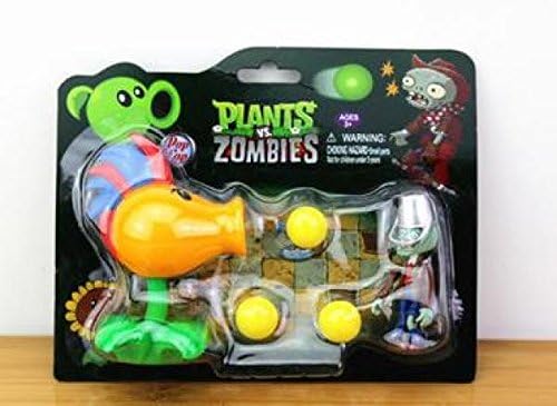 PVZ Plants vs Zombies Peashooter PVC Action Figure Model Toy Christmas Gifts (Style F)