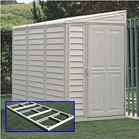 DuraMax Model 00611 4x8 SideMate Vinyl Storage Shed