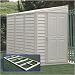 DuraMax Model 00611 4x8 SideMate Vinyl Storage Shed DuraMax Model 00611 4x8 SideMate Vinyl Storage Shed