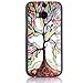 For HTC One (M8) , Leathlux Colorful Tree Hard Plastic Back Case Protective Skin Cover for HTC One (M8) / HTC One (M8) CDMA