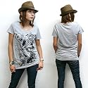 小悪魔ガール　ロングレングスTシャツ（bg007opt）【A】