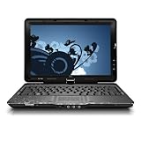 HP TouchSmart tx2-1310eg 30,7 cm (12,1 Zoll) Notebook (AMD Turion 64 X2 RM-77 2.3GHz, 4GB RAM, 320GB HDD, ATI HD3200, DVD, Win 7 HP)von "Hewlett-Packard"