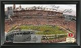 Cincinnati Bengals Framed Photo Gridiron with Facsimile Signatures