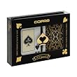 Copag Iluminura Bridge Size Jumbo Index Playing Cards (Black Gold)