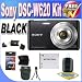Sony Cyber-shot DSC-W620 14.1 MP Digital Camera with 5x Optical Zoom and 2.7-Inch LCD (Black) + Extended Life Battery + USB Card Reader + Memory Card Wallet + Deluxe Case w/Strap + Shock Proof Deluxe Case + Accessory Saver Bundle!