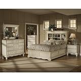 Wilshire Queen size 5 Piece Bedroom Set in Antique WhiteHillsdale-1172574ST ....