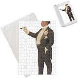 Photo Jigsaw Puzzle of Evening Dress/men C.19 from Mary Evans