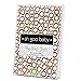Ah Goo Baby Burp Cloth 100% Cotton, Unisex, 14 \, White Choc Circles Pattern