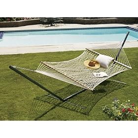 Heavy duty 2 Point Hammock Stand + Hammock, Brand new,