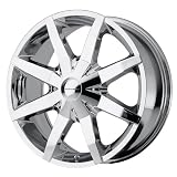 KMC Wheels Slide Fwd KM650 Chrome Wheel (20x8.5