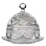 Waterford Crystal Museum Collection Serving Plate With Dome Cover