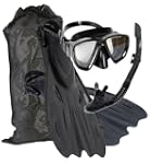 Phantom Aquatics Adult Mask Fin Snork...