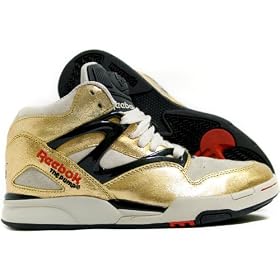 MENS REEBOK PUMP OMNI LITE METALLIC BASKETBALL SHOE (4-175015) by Reebok