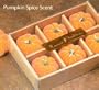 Frosted 6-Pc Pumpkin Set