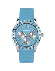 Jacques Lemans Womens 1-1627L Rome Analog with Swarovski Elements Watch