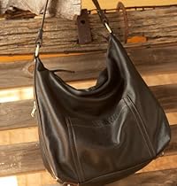 Hot Sale Hollister Large Hobo Concealed Carry Handbag (Black)