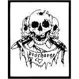 Discharge - Aufnäher/Patch Skulls