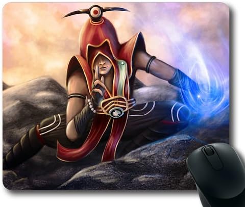 Customizablestyle League of Legends Lee Sin-5 Mousepad, Customized Rectangle DIY Mouse Pad