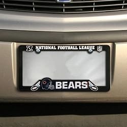 Chicago Bears PLASTIC License Plate Frame
