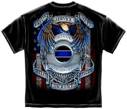 Honor Our Fallen Officers - Law Enforcement T-Shirt