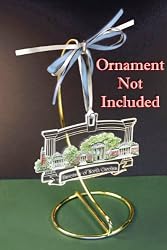 Collegiate Sculptured Ornament Stand - Free Shipping with Purchase of Ornament