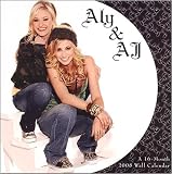 Aly & AJ 2008 16 Month Wall Calendar