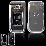 Crystal Clear Transparent Snap-On Cover Hard Case Cell Phone Protector for  ....