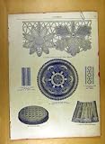 1884 LADIES FASHION DRESS HAT CORSAGE FRENCH PRINT