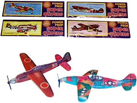Gemslady 32 Flying Glider Planes For Kids Entertainment Childrens Toys Outdoor Games 32 Pcs