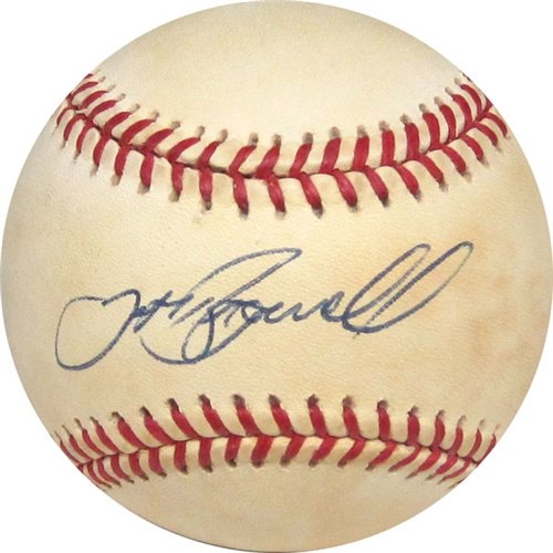 Jeff Bagwell Autographed/Hand Signed Baseball (James Spence)